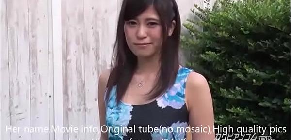  Cute chick japanese young pornstar. drinking sperm.Swallowing.